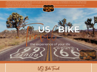 us-bike-travel.com Webseite Vorschau