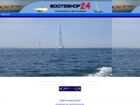 bootsshop24.de Webseite Vorschau