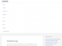 iceland.org Webseite Vorschau