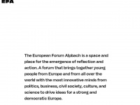 alpbach.org Webseite Vorschau