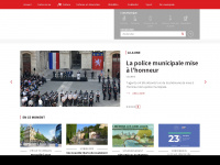lyon.fr Webseite Vorschau
