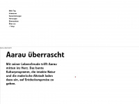 aarauinfo.ch Webseite Vorschau