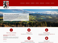 hundwil.ch Webseite Vorschau