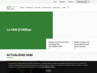 uam.es Webseite Vorschau