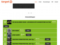 target-concerts.de Webseite Vorschau