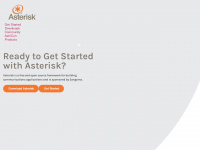 asterisk.org Webseite Vorschau