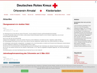 drk-ahnatal.de Webseite Vorschau