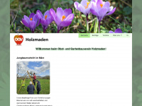 obstundgartenbau-holzmaden.de Webseite Vorschau