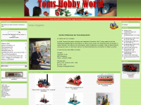 toms-hobby-world.de Webseite Vorschau