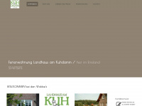 fewo-kuhdamm.de Webseite Vorschau