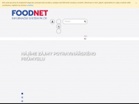 foodnet.cz Webseite Vorschau