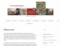 heimatkundeverein-kh.de Webseite Vorschau