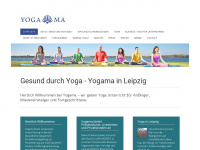 yogama.de Webseite Vorschau