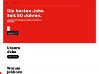 jobboxx.ch Webseite Vorschau