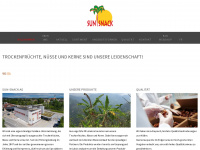 sun-snack.ch Webseite Vorschau
