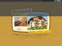oberhoferhof.com Webseite Vorschau