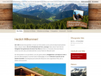 hahnspielhuette.com Webseite Vorschau