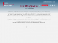 rosenvilla.com Webseite Vorschau