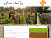 alpacas-of-density.de Webseite Vorschau