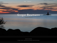 gregorbaumann.de Webseite Vorschau