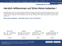 dirks-motorradseiten.de Webseite Vorschau