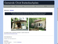 gemeinde-christi-berlin.de Webseite Vorschau