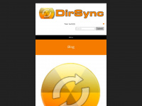 dirsync.de Webseite Vorschau