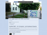 sysnetgmbh.com Webseite Vorschau