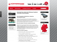 hueffermann-krandienst.de Webseite Vorschau