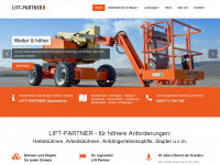lift-partner.de Webseite Vorschau