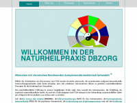 dbzorg.eu Webseite Vorschau