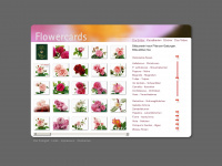 flowercards.de Webseite Vorschau
