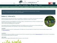 arborealis.nl Webseite Vorschau