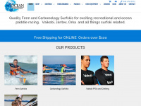 oceanpaddlesports.com Webseite Vorschau