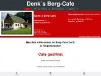 denks-bergcafe.de Webseite Vorschau