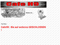cafeh9.de Webseite Vorschau