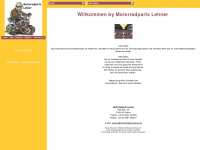 motorradparts-lehner.de Webseite Vorschau