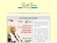 ruth-pfau-stiftung.de Webseite Vorschau