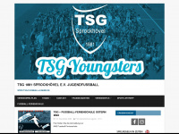 tsg-fussballjugend.de Webseite Vorschau