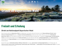 nationalpark-ferienland-bayerischer-wald.de Webseite Vorschau