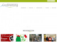 grossraming.at Webseite Vorschau