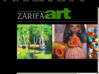zarifa-art.de Webseite Vorschau