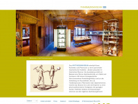 pharmaziemuseum.it Webseite Vorschau