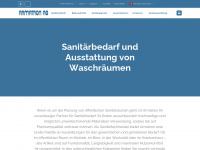 armatron.ch Webseite Vorschau
