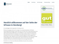 gfinanz.com Webseite Vorschau