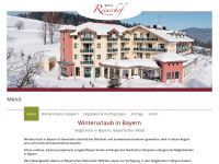 winterurlaub-bayern.de Webseite Vorschau