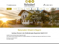 urlaubshof-bayern.de Webseite Vorschau