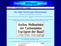 gero-hilliger-privat.de Webseite Vorschau
