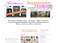 brautparadies-monika.de Webseite Vorschau