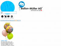 ballon-mueller.ch Webseite Vorschau